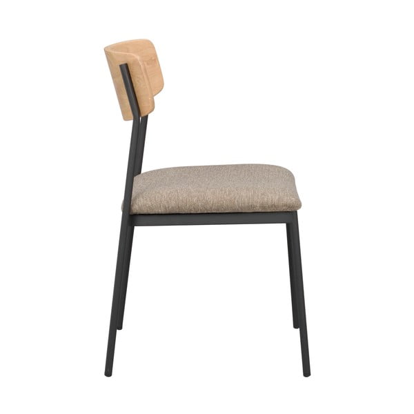 Scaune de dining bej/natural  2 buc. Maymont – Rowico-image-3