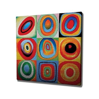 Reproducere tablou pe pânză Kandinsky , 45 x 45 cm