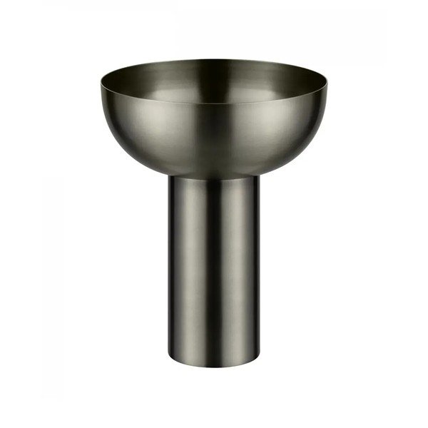 Vază gri din oțel inoxidabil (înălțime 21 cm) Miyabi – Blomus