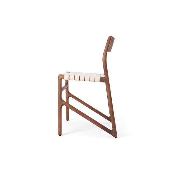 Scaun de dining maro/crem Fawn – Gazzda-image-4