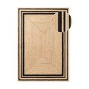 Covor negru/în culoare naturală reversibil/țesut manual din iută 80x150 cm Looma – Hanse Home