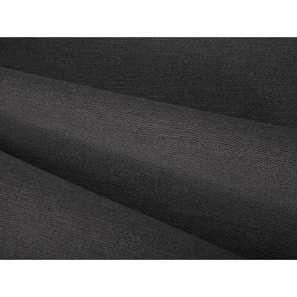 Pat matrimonial gri închis tapițat cu spațiu de depozitare și somieră 180x200 cm Casey – Mazzini Beds-image-1