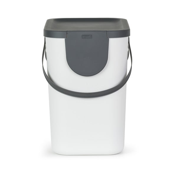 Coș de gunoi pentru deșeuri sortate din plastic reciclat 25 L Albula - Rotho-image-2