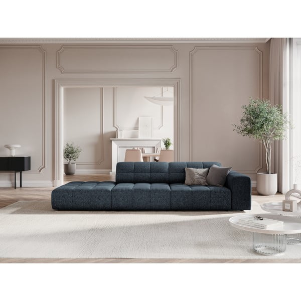 Șezlong albastru (cu colț pe partea dreaptă) Chicago – Cosmopolitan Design-image-1