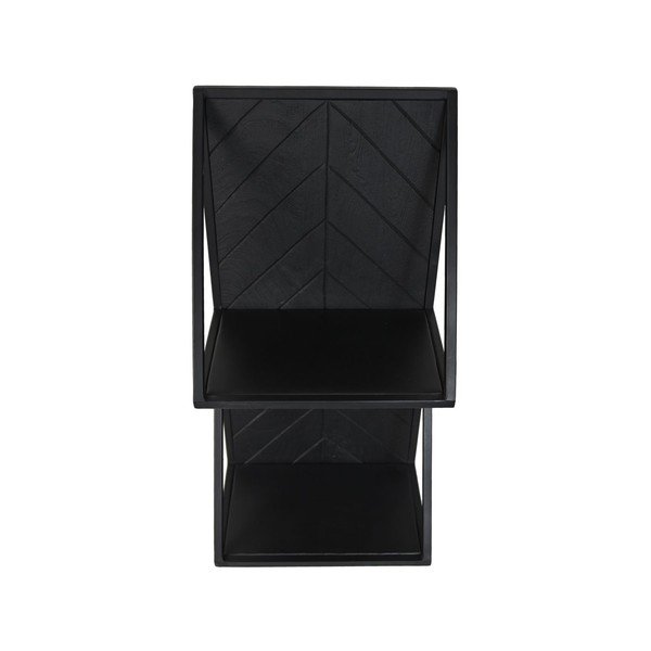 Raft negru etajat din lemn de mango Verona - HSM collection-image-3