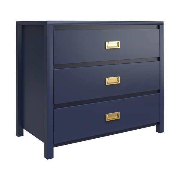 Comodă joasă de culoare albastru închis 91x80 cm Monarch Hill Haven - Støraa-image-2