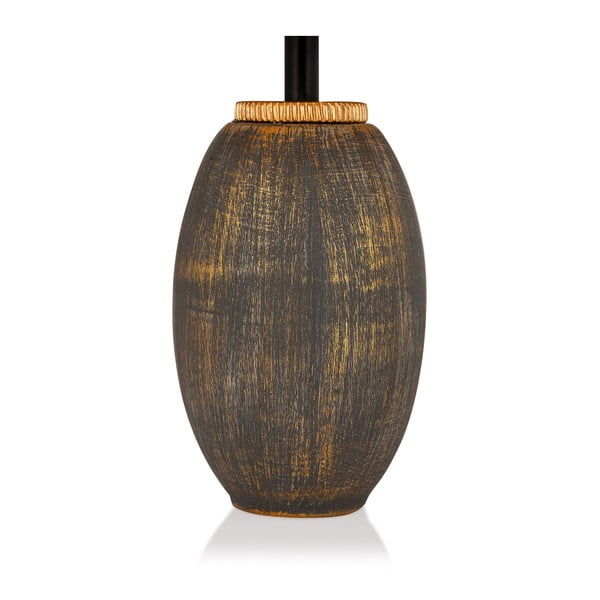 Veioză gri/bej cu abajur textil (înălțime 46 cm) Yakamoz – Opviq lights-image-2