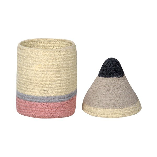 Coș de jucării pentru copii din material textil ø 13x30 cm Pencil Small – Lorena Canals-image-2
