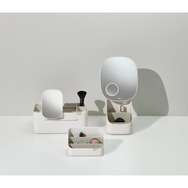 Oglindă cosmetică (3x) de mărire 18,5x23 cm Viva – Joseph Joseph-image-1