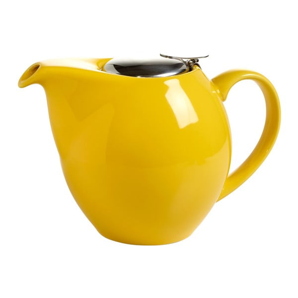 Ceainic din ceramică cu sită pentru ceai cu infuzor Maxwell & Williams Infusions T, 1 l, galben