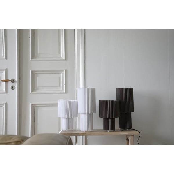 Veioză albă cu abajur textil (înălțime 32 cm) Catis – Markslöjd-image-3