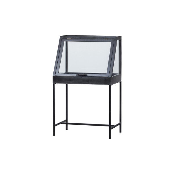Vitrină neagră 65x109 cm Dido – WOOOD-image-3