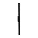 Aplică de perete neagră ø 2,5 cm Fideus – Sollux