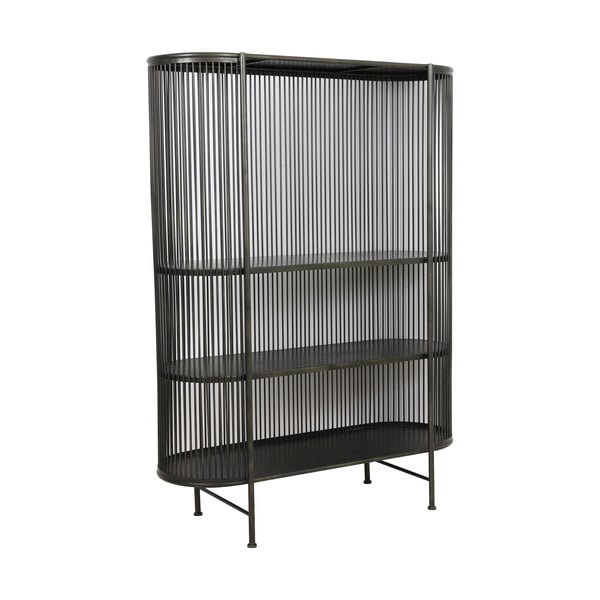 Comodă înaltă din metal negru 119x161 cm Yinthe - Light & Living-image-2