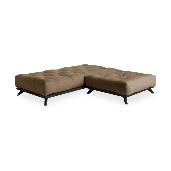 Canapea Karup Design Senza Black/Mocca, maro-image-4