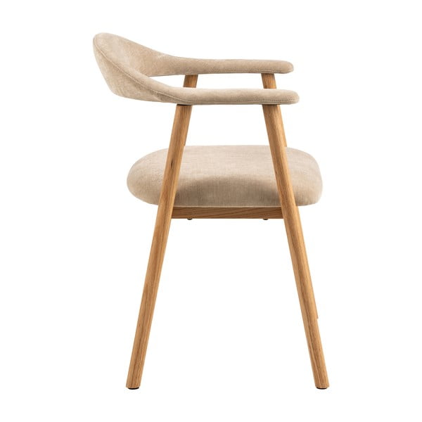 Scaune de dining bej/în culoare naturală 2 buc. Addi – Actona-image-4