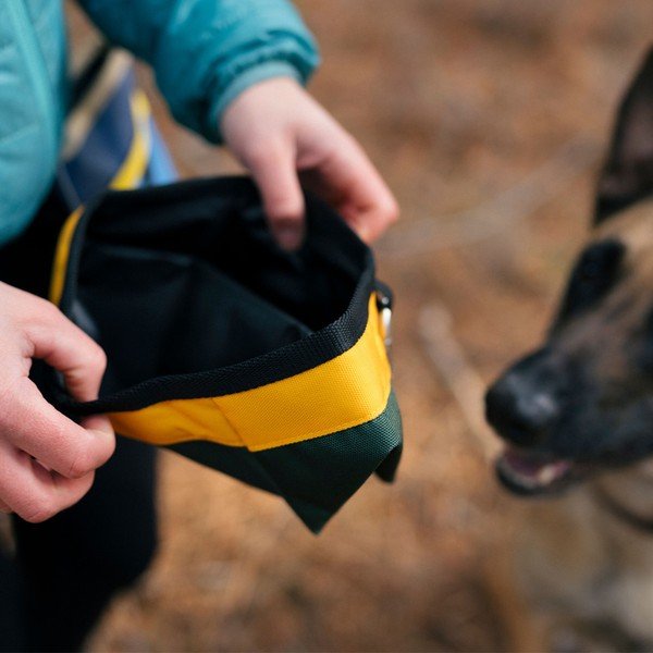 Bol de călătorie pliabil din material textil ø 18 cm Moss – P.L.A.Y.-image-1