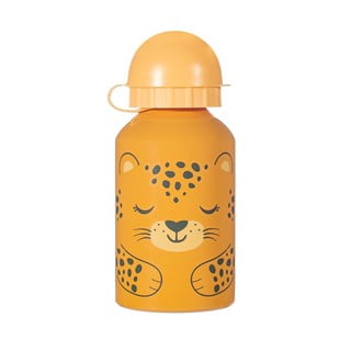 Stică apă copii Orange Sass & Belle Leopard, 250 ml, portocaliu
