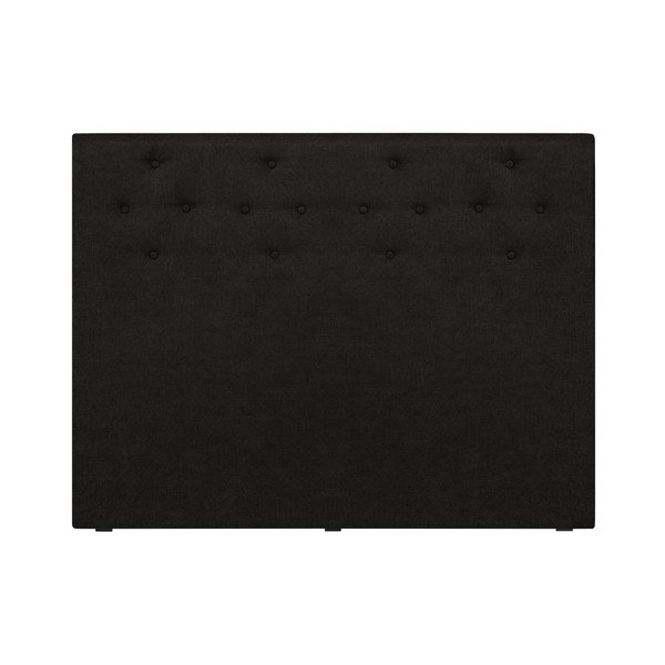 Tăblie pat Cosmopolitan design Barcelona, lățime 142 cm, negru-image-1