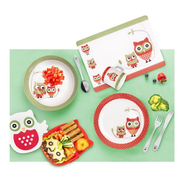 Tacâmuri pentru copii argintii din oțel inoxidabil 3 buc. – Orion-image-1