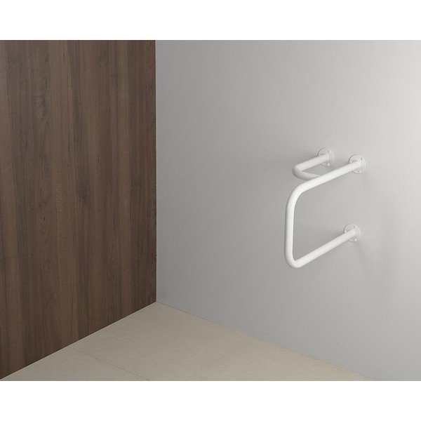 Mâner de siguranță pentru baie de montat pe perete din oțel 52 cm Handicap Left – Sapho-image-1