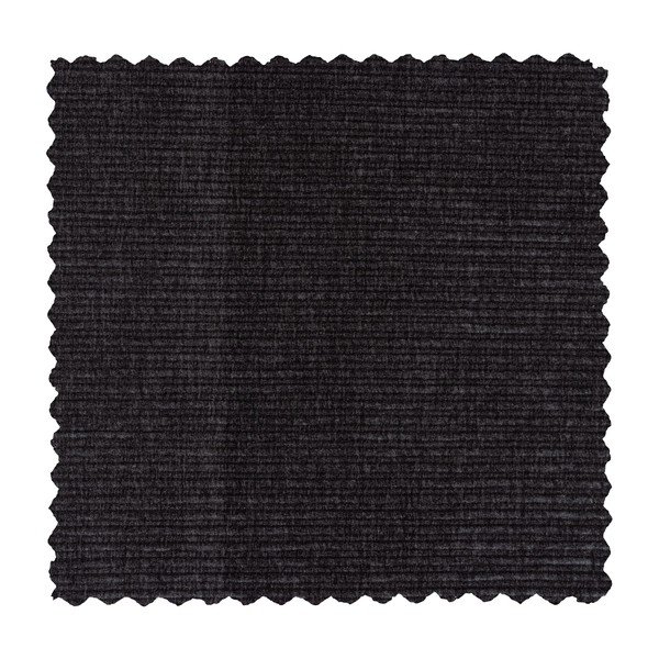 Colțar gri închis cu tapițerie din catifea reiată  (cu colț pe partea dreaptă/în formă de ”L”) Statement – WOOOD-image-1