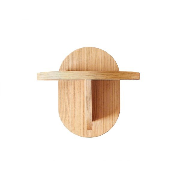 Raft în culoare naturală cu aspect de lemn de stejar Soft – Woodman-image-3