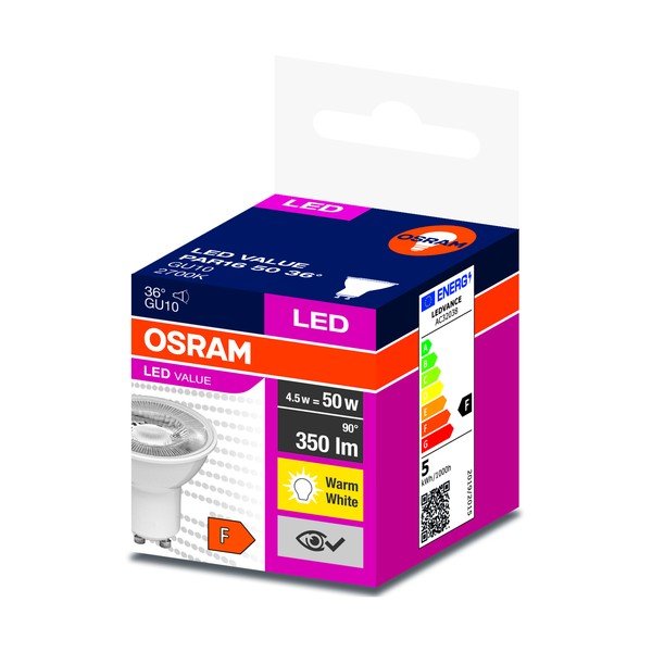 Bec LED GU10, cu lumină caldă 5 W – Candellux Lighting-image-2