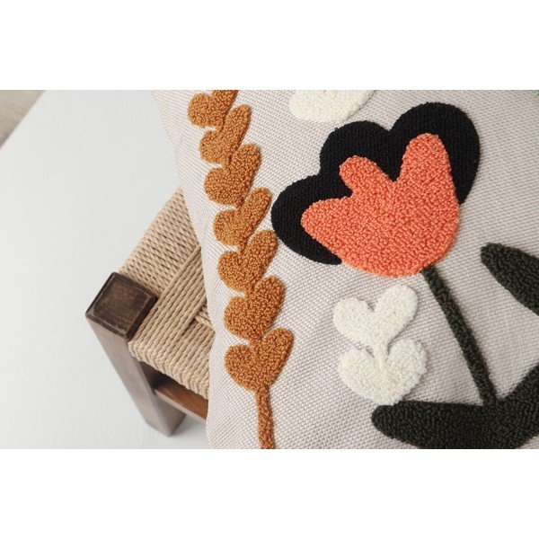 Față de pernă din in 43x43 cm Lale – Mioli Decor-image-3