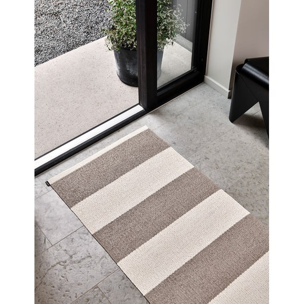 Covor pentru exterior și interior bej/crem 140x180 cm Bob Mud Vanilla – Pappelina-image-2
