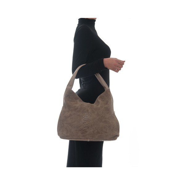 Geantă din piele  Isabella Rhea Caltha, maro -image-1