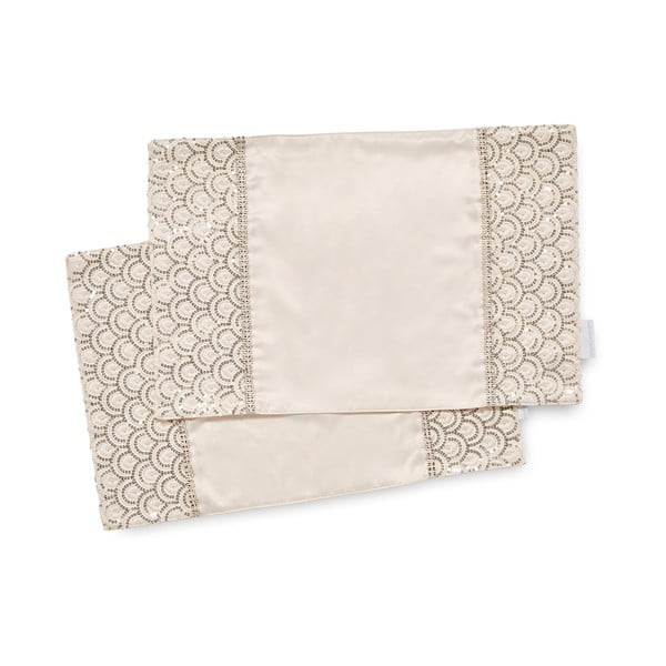 Suporturi pentru farfurii 4 buc. din material textil 30x46 cm Deco Sequin – Catherine Lansfield-image-2