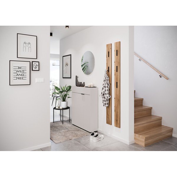 Dulap crem cu aspect mat 83x99x22 cm Ameca – Germania-image-1