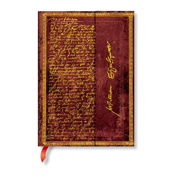 Agendă Paperblanks Shakespeare, 13 x 18 cm
