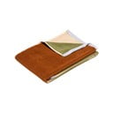 Prosop maro din bumbac din frotir 50x100 cm Block – Hübsch