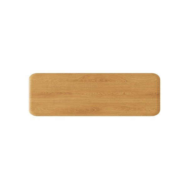Masă consolă în culoare naturală din lemn de stejar 40x120 cm Charlotte – Micadoni -image-4