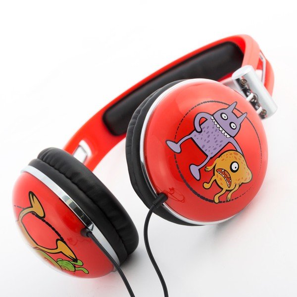 Căști pentru copii InnovaGoods Playz Kids Little Monsters-image-1