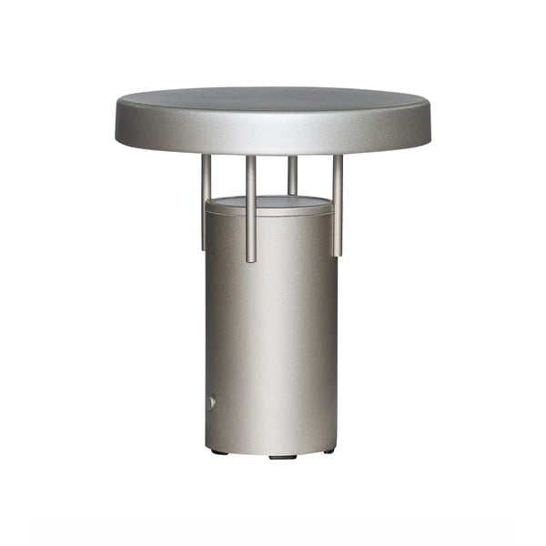 Veioză gri deschis LED cu intensitate reglabilă (înălțime 20 cm) BringMe – Hübsch