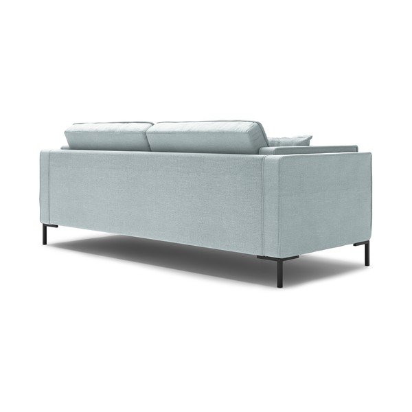 Canapea Milo Casa Attilio, 160 cm, albastru deschis-image-3