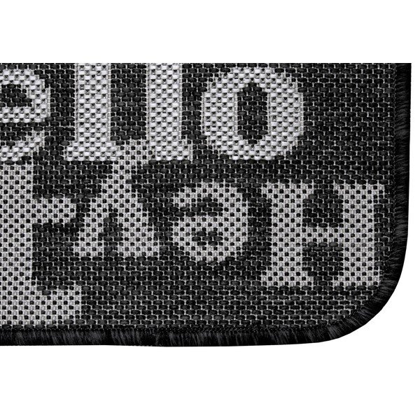 Covoraș intrare Hanse Home Weave Bonjour, 50x80 cm, gri antracit-image-1