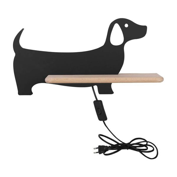Corp de iluminat pentru copii negru Dog – Candellux Lighting