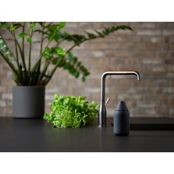 Dozator de săpun lichid negru din silicon 300 ml Singles – Zone-image-3