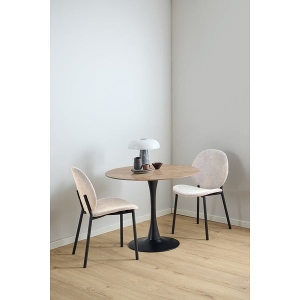 Scaun de dining bej Cliff – Actona-image-1