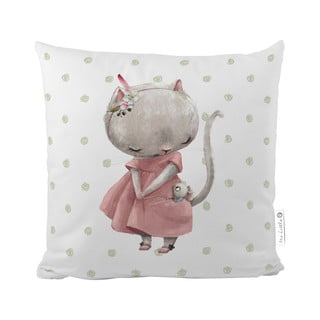 Pernă din bumbac pentru bebeluș Butter Kings Mouse, 45 x 45 cm