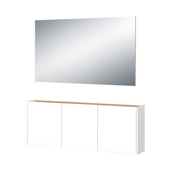 Set pentru hol alb cu aspect de lemn de stejar Libbiano – Germania