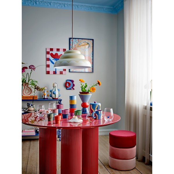 Cești 4 buc. pentru cappuccino din gresie ceramică 150 ml Ewan – Bloomingville-image-2