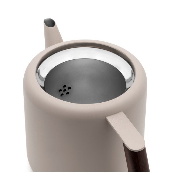 Ceainic bej din oțel inoxidabil 1,1 l Duet Boston – Bredemeijer-image-3