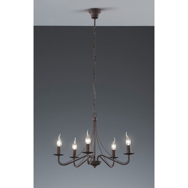 Lustră bronz din metal ø 55 cm Country – Reality-image-2