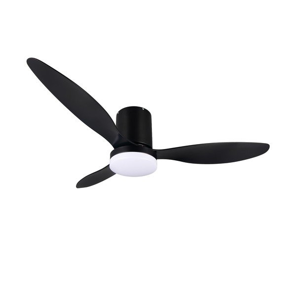 Plafonieră negru-mat LED ø 132 cm Göteborg – Reality