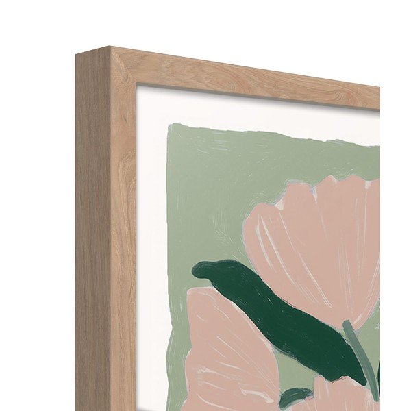 Tablou cu ramă imprimat 50x70 cm Spotted Vase – Styler-image-3